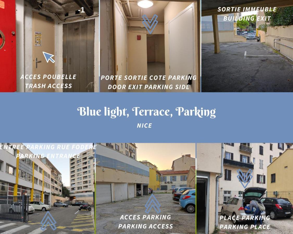 Blue Light Terrace - Nice Port Ngoại thất bức ảnh